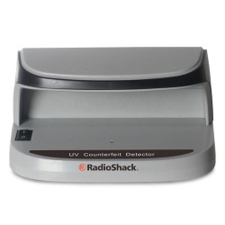 Detector de Billetes Falsos Luz UV RadioShack AL 09 / Gris