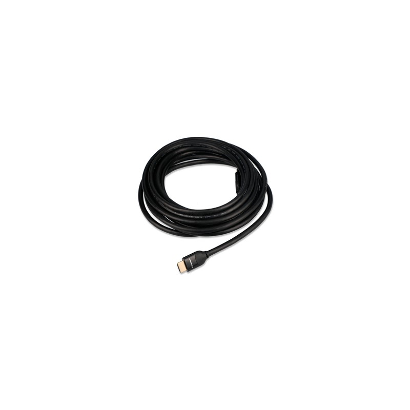 Cable HDMI con Ethernet RadioShack / 6.06 m / Plástico / Negro con oro