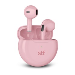 Audífonos  Inalámbricos Bluetooth STF Forte E16109 / TWS / In Ear / Rosa